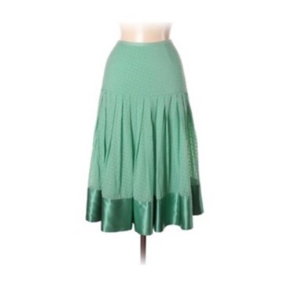 Catherine malandrino drop waist silk skirt - Picture 1 of 5